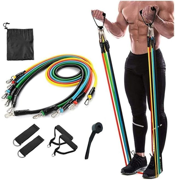 Exercise Bands Resistance Bands Set Workingout Door Fitness Gym Resistance Bands Kit